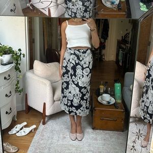 Vintage Ann Taylor Silk Skirt